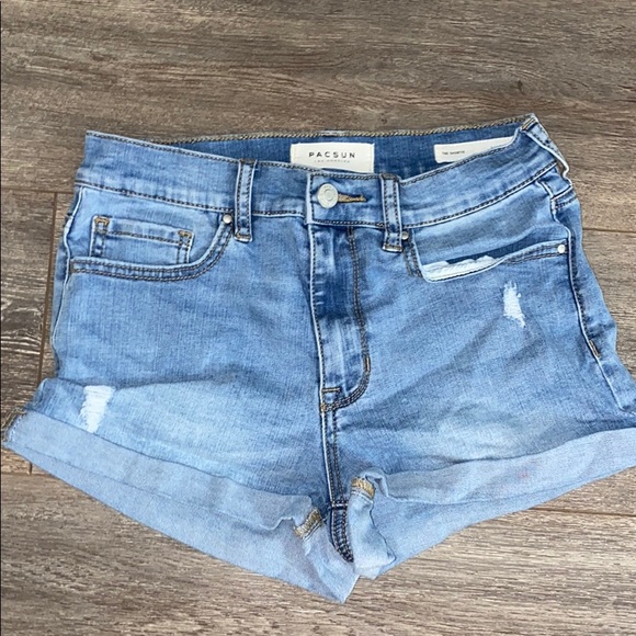 Pacsun The Shortie Jean Shorts - Picture 1 of 2